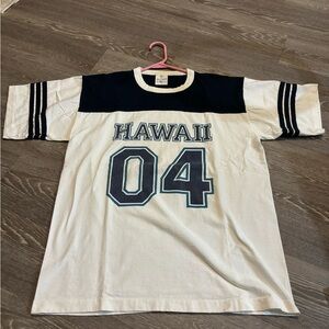 Vintage 90s Alore Hawaii 04 Football Jersey T-Shirt Size L